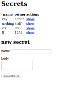 secrets